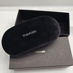 Tom Ford Black Velvet Sunglasses Pouch with Branded Box